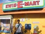 Travis at the Kwik-E-Mart