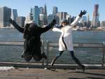 Jumping in Brooklyn