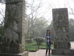 Religious stones at the Lingyin temple