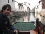 Myself enjoying the boat ride