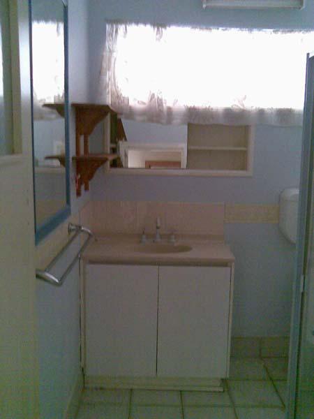 Bathroom before renovations