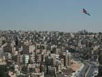 Amman Day Two - Amman and the Jordan flag
