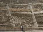 Amman Day Two - Sonya in the Roman Theatre