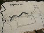 Baptism Site of Jesus - Baptism Site map