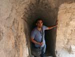 Kerak Castle - Travis down some stairs