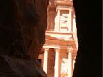 Petra Day Two - The Siq with the Treasury visible