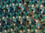 Blue sequins on Kuwait Towers' spheres