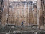 Sonya and Travis inside Temple of Bacchus