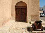 Al Hamoodah Fort east side entrance