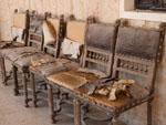 Collection of old chairs