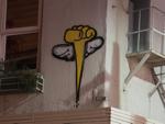 Yellow fists with wings by Kripoe